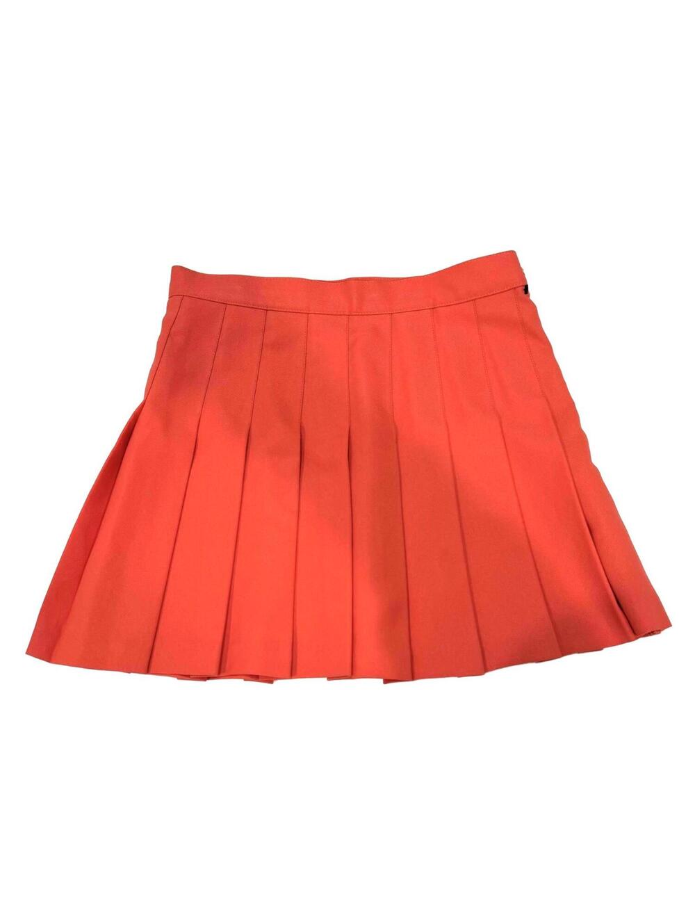 American Apparel Watermelon Pink Pleated Short Mini Tennis Skirt- Size Medium